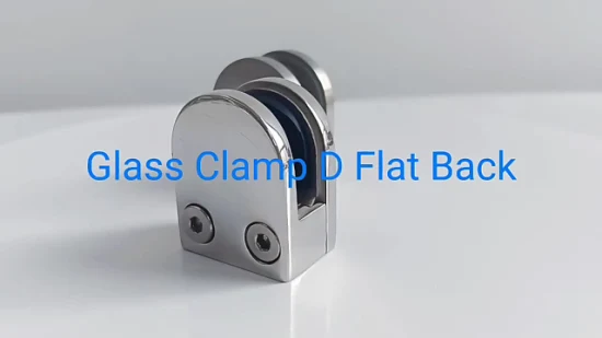 Stainless Steel Railing Glass Clamp