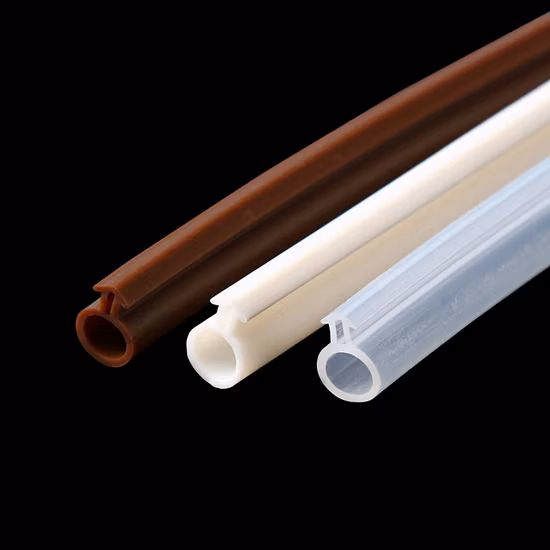 Door Rubber Seals PVC TPE Silicone Timber Wooden Door Window Frame Gasket Door Repair Sealing Strip Anti Collision